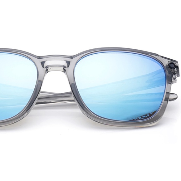 Oakley Ojector Polarized Sunglasses Grey Ink Frame w/ Prizm Sapphire Lenses - Picture 12 of 16